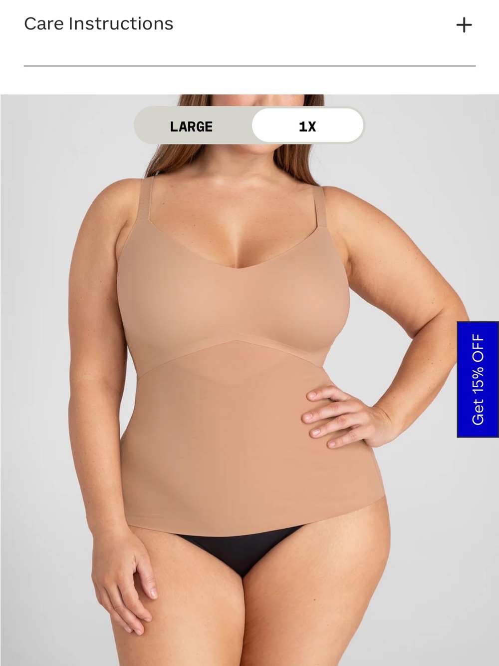 Honeylove Sculpting Camisole Shaper in Nude